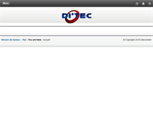 Tablet Screenshot of diteconline.com